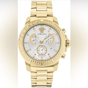 Versace New Chrono Collection Luxury Mens Watch NWT